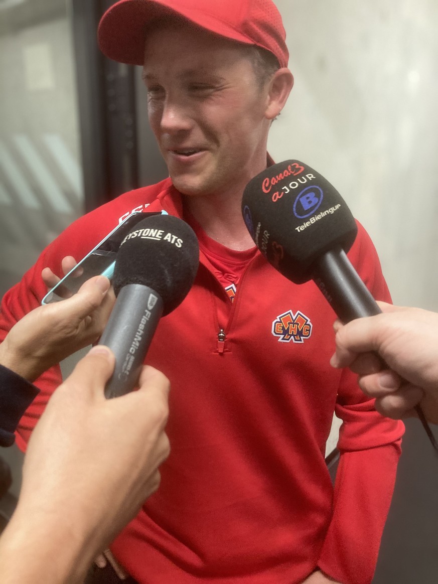 Biels müder Held nach dem Spiel: Jeff Skinner.