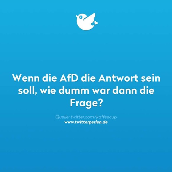 AfD-Gauland: «Stolz auf die Leistung deutscher Soldaten in zwei Weltkriegen»
Das passt doch mal wirklich.