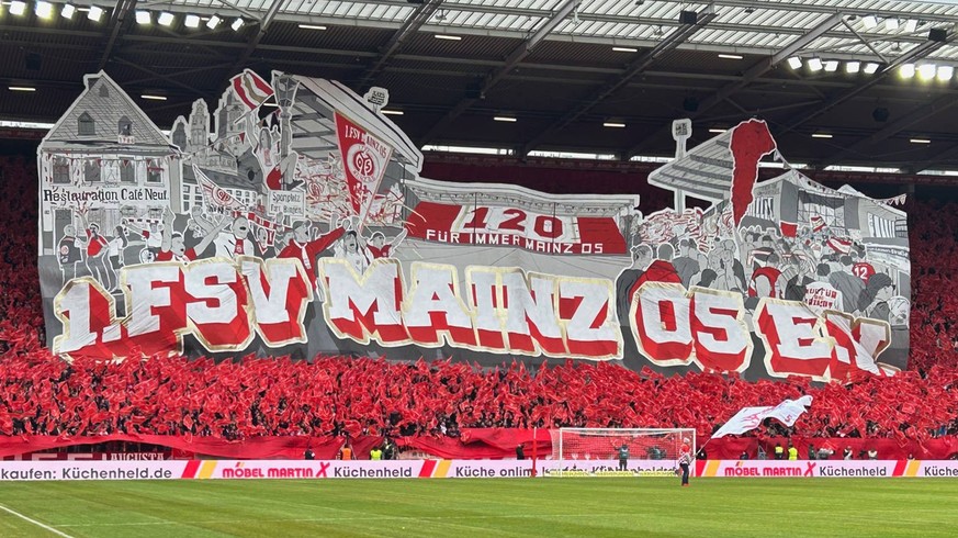 Choreo. 120. Jahre. Mainz 05 auf der Trib