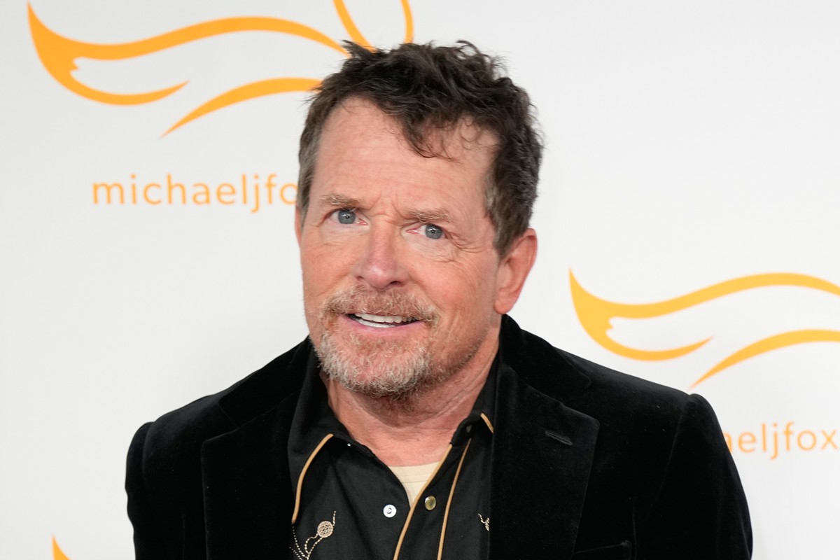 FILE - Michael J. Fox arrives at A Country Thing Happened On The Way To Cure Parkinson's in Nashville, Tenn., on April 26, 2023. (AP Photo/George Walker IV, File)
Michael J. Fox