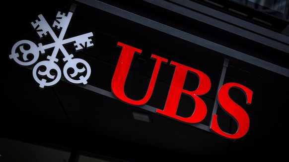 The logo of the Swiss bank UBS is seen on a building in Zurich, Switzerland, on Tuesday, February, 4, 2025. (KEYSTONE/Michael Buholzer)