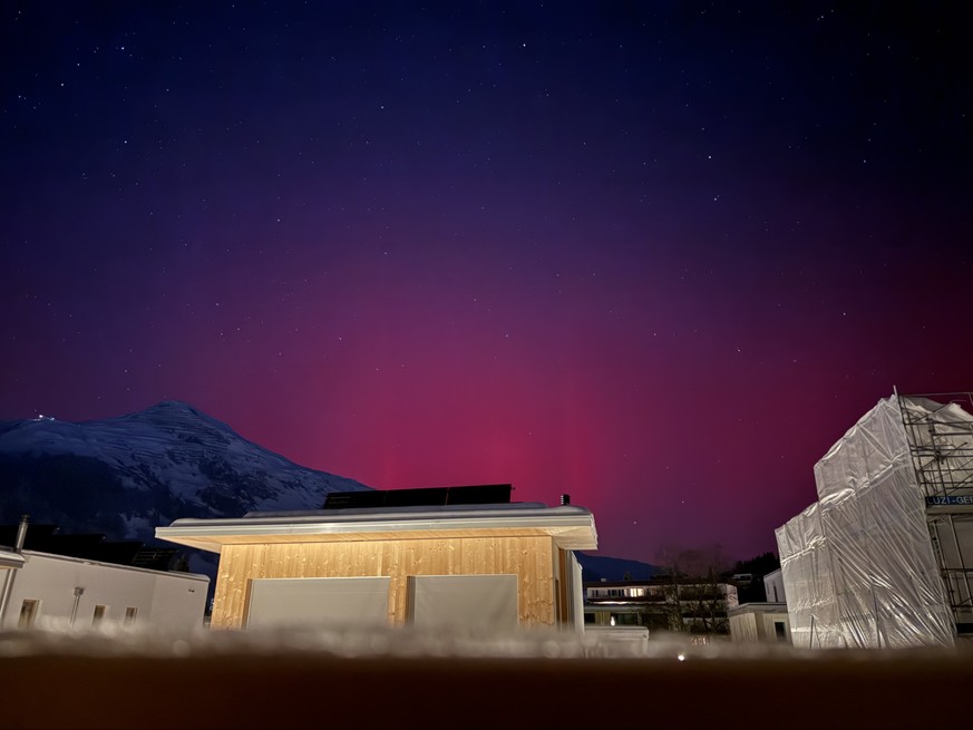 polarlichter wef schweiz, 20.1.26