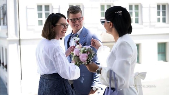 Susanne Vincenz-Stauffacher und Mike Egger sind Schwiegermama und Schwiegersohn.