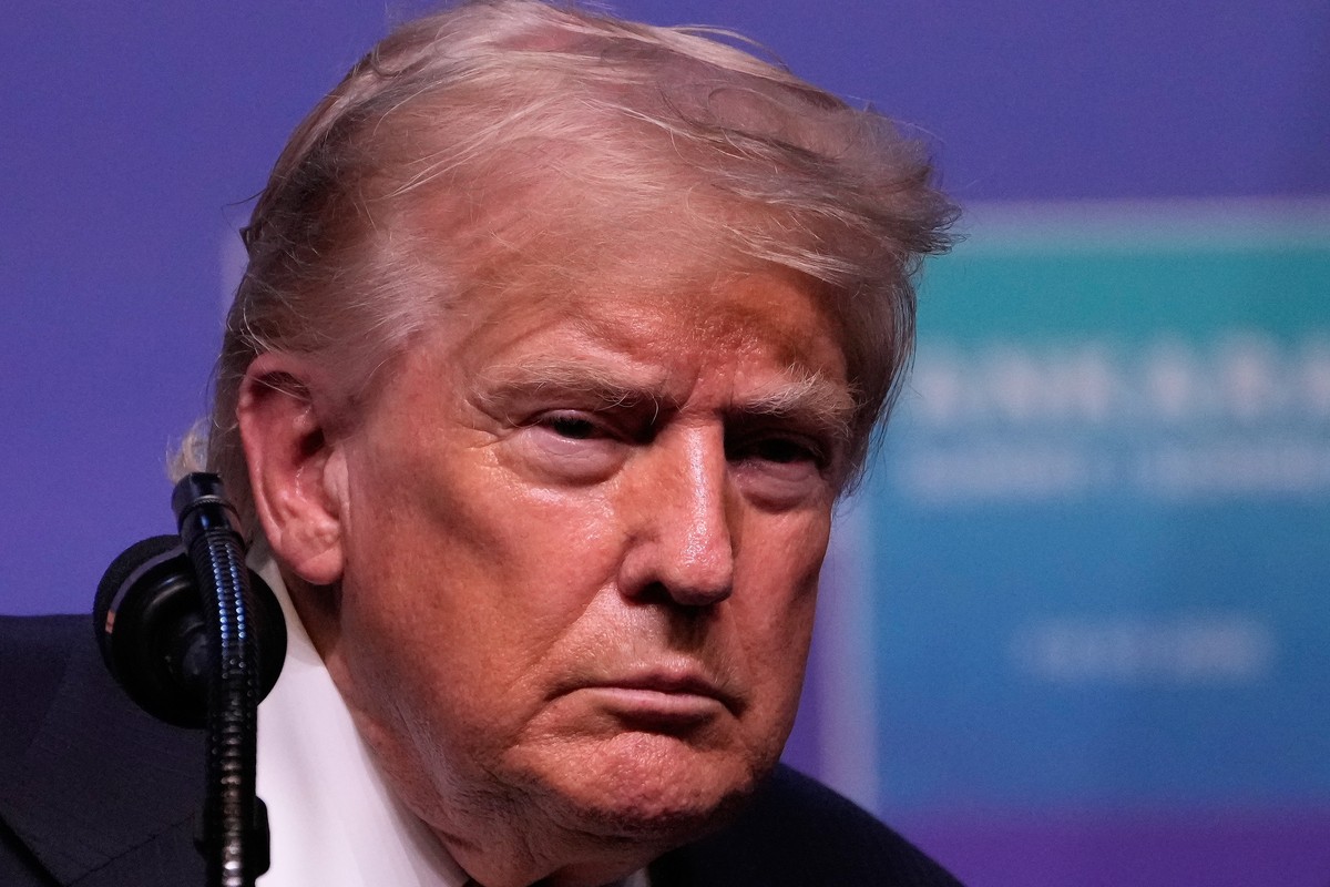President Donald Trump speaks during a media conference at the NATO summit in Ankara, Turkey, Wednesday, July 8, 2026. (AP Photo/Hussein Malla)
Donald Trump
