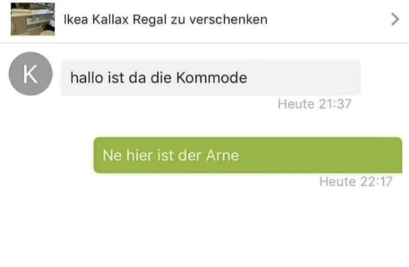 Lustige Kleinanzeigen