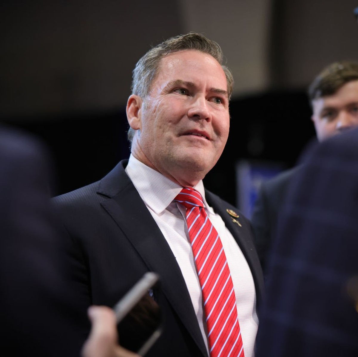 Representative Michael Waltz at "The ABC News Presidential Debate: Race for the White House" held at the National Constitution Center on September 10, 2024 in Philadelphia, Pennsylvania. (Ph ...