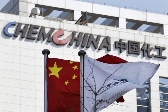 Der Hauptsitz von ChemChina in Peking.&nbsp;