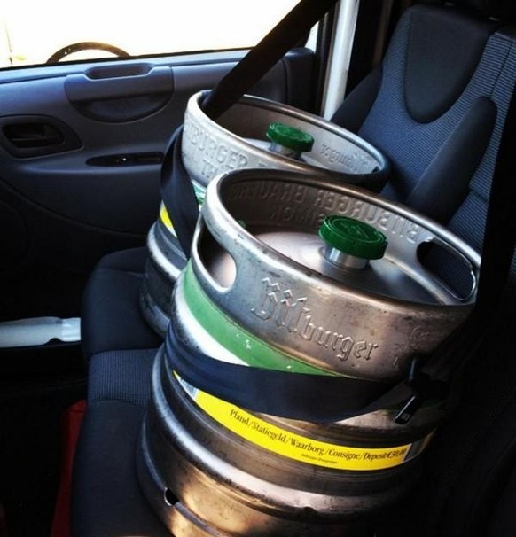 Kinked beer: German humour