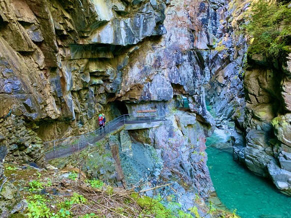 Roffla-Schlucht Viamala Rauszeit Wasserfälle