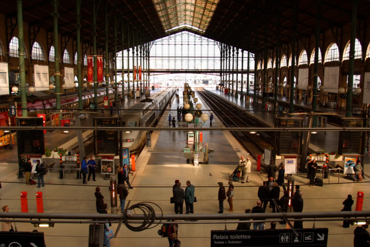 Eurostar Bahnhof Paris