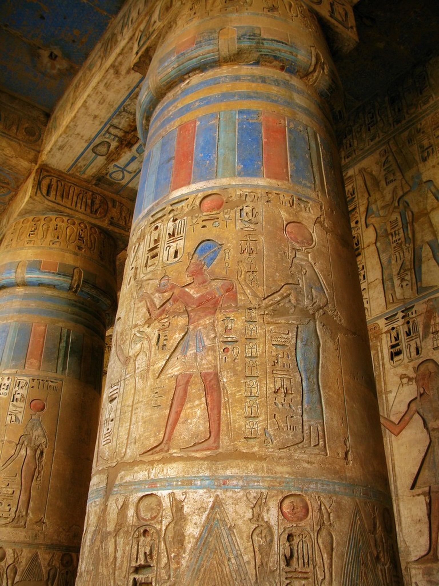 Tempel des Ramses III., Medinat Habu