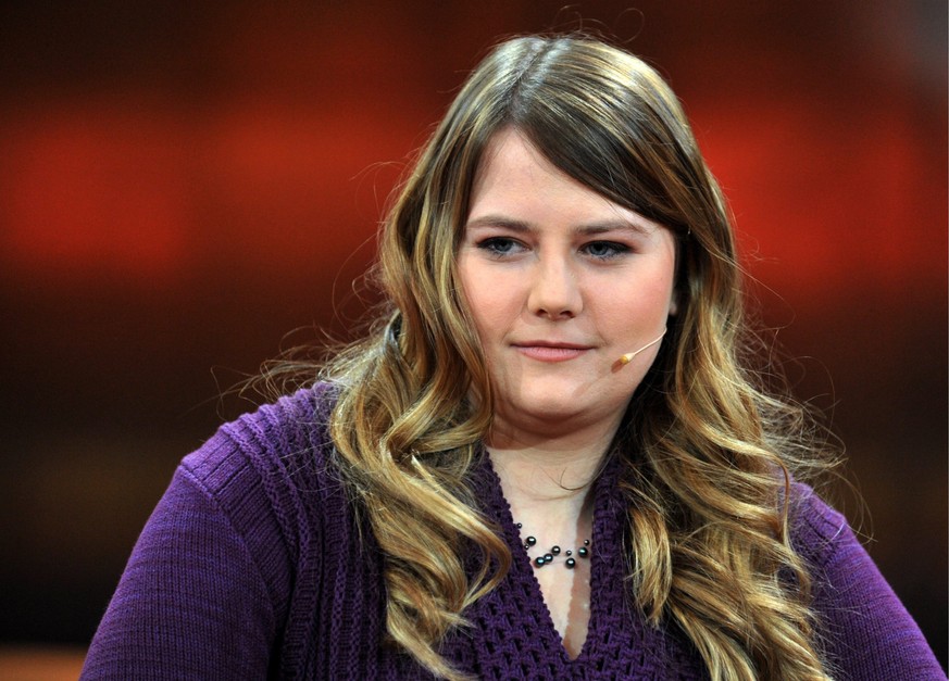 ZUM 10. JAHRESTAG DES WIEDERAUFTAUCHENS VON NATASCHA KAMPUSCH AM 23. AUGUST 2016 STELLEN WIR IHNEN FOLGENDES BILDMATERIAL ZUR VERFUEGUNG - epa03588719 Austrian Natascha Kampusch appears on the ARD tel ...