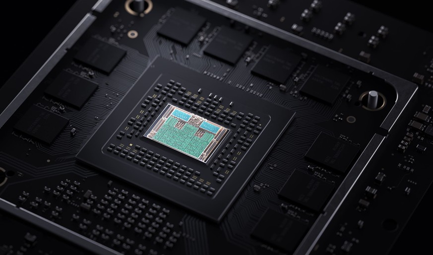 Im Inneren der Xbox Series X rechnen 15,3 Milliarden Transistoren auf einem 360 mm² grossen Chip.