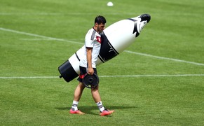 Volland erlebt die WM wie sein Trainingskamerad: als Zuschauer.