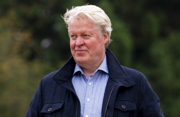 Earl Spencer, brother of Diana, Princess of Wales, meets members of the Rock Choir as they announce they will be supporting The Diana Award for a special fundraising project, at Althorp House in North ...