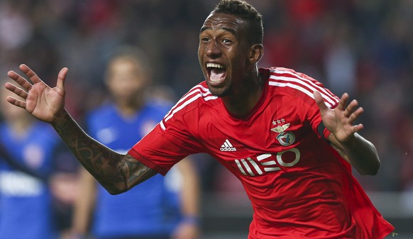 Anderson jubelt über das Game-Winning-Goal für Benfica.