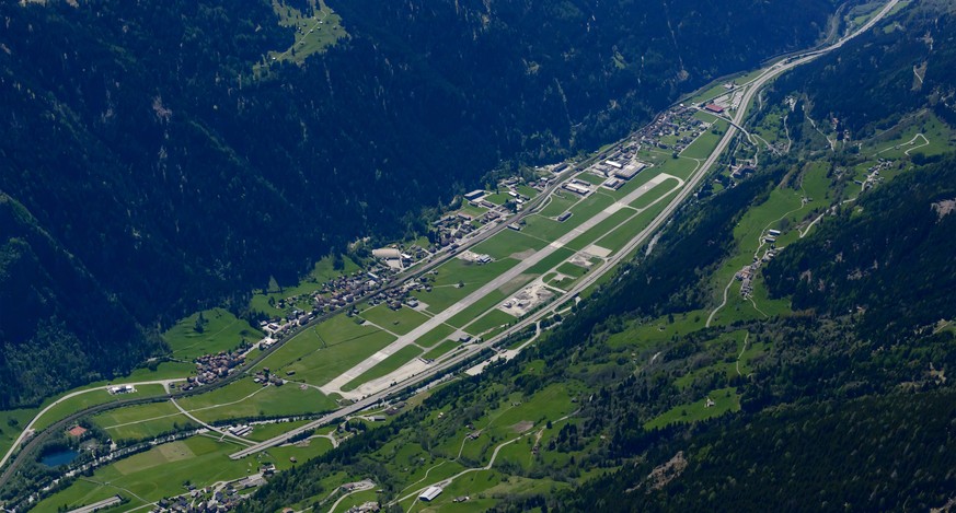 Ambri Flugplatz