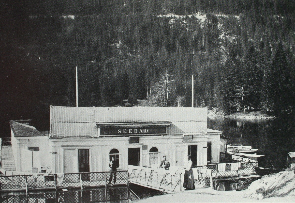 Caumasee Seebad 1880
