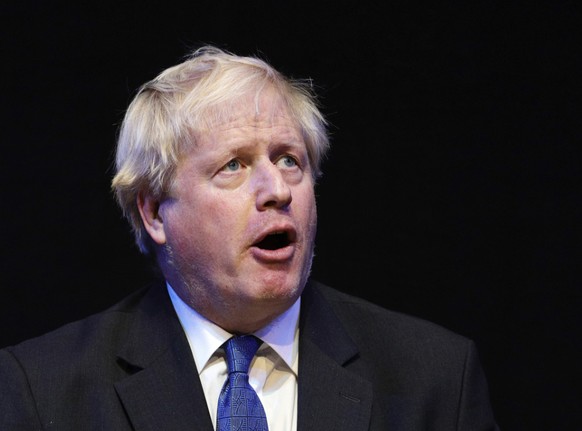 Gegen EU, Thatcher und Ordnung im Haarschopf: der frühere britische Aussenminister Boris Johnson will Parteichef der Konservativen werden und damit auch Kandidat für den Posten des Premierministers (i ...