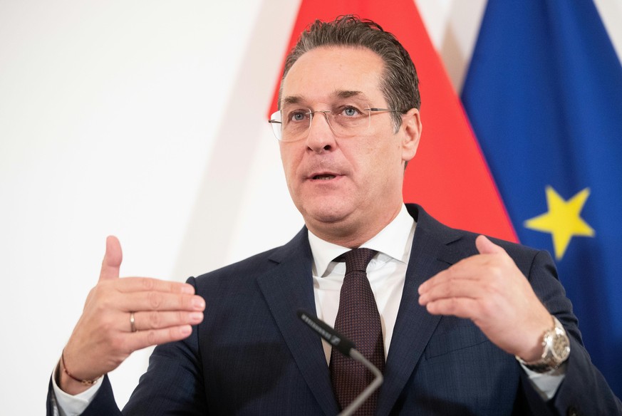 ARCHIVBILD ++ ZU APA0042 VOM 17.6.2019 - Heinz-Christian Strache (FPOE) nach einer Sitzung des Ministerrates am Mittwoch, 13. Maerz 2019, in Wien. Der nach dem Ibiza-Skandal zurueckgetretene FPOE-Chef ...