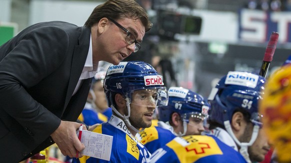 ARCHIVBILD --- ZUR MELDUNG DER ENTLASSUNG VON TRAINER PEKKA TIRKKONEN UND SPORTCHEF PASCAL MUELLER BEIM EHC KLOTEN AM MONTAG, 16. OKTOBER 2017, STELLEN WIR IHNEN FOLGENDES BILDMATERIAL ZUR VERFUEGUNG  ...