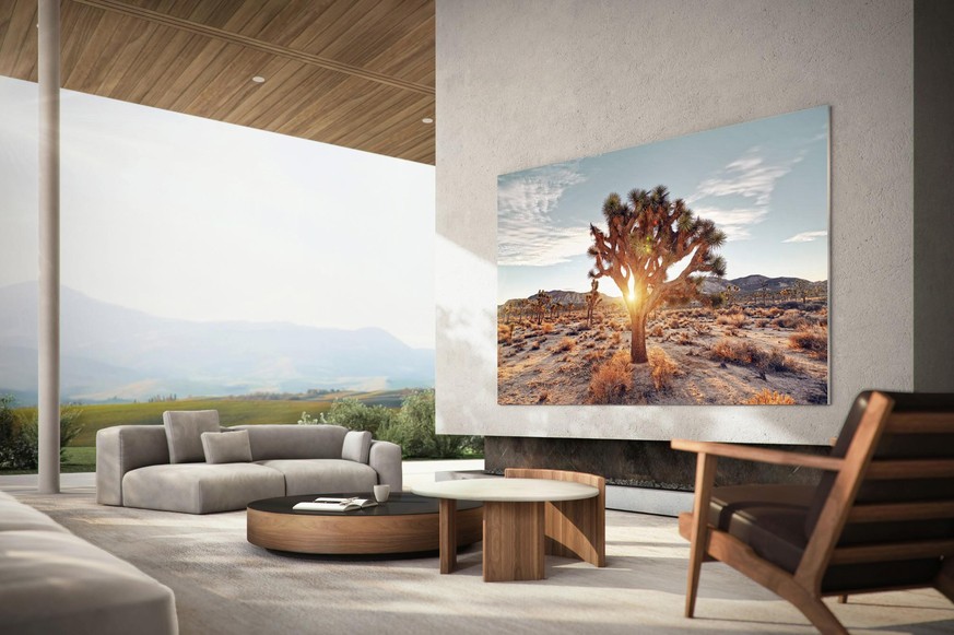 Micro-LED-Fernseher mit bis 110-Zoll-Diagonale bleiben teuer.