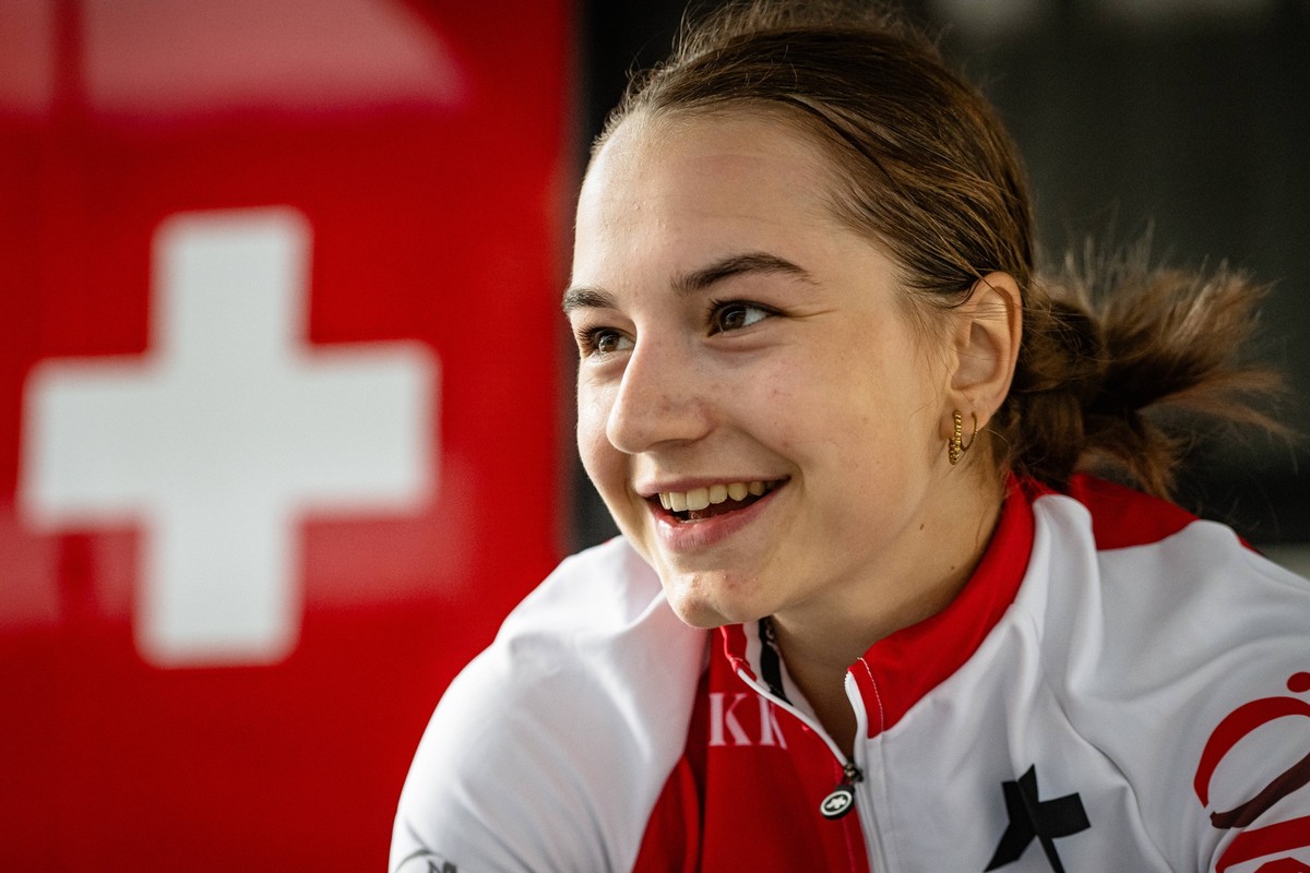 FURRER Muriel: UCI Road cycling, Rad, Radsport, Strasse World Championships - Zürich 2024 FURRER Muriel SUI Switzerland Querformat - quer - horizontal - Landscape - Event/Veranstaltung: UCI Road Cycli ...