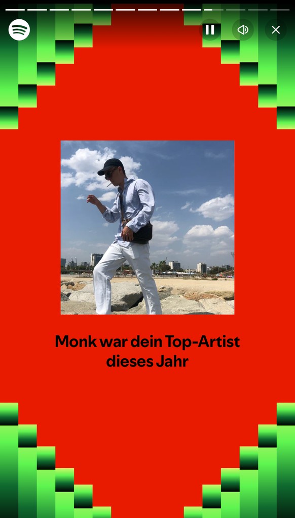 spotify wrapped monk