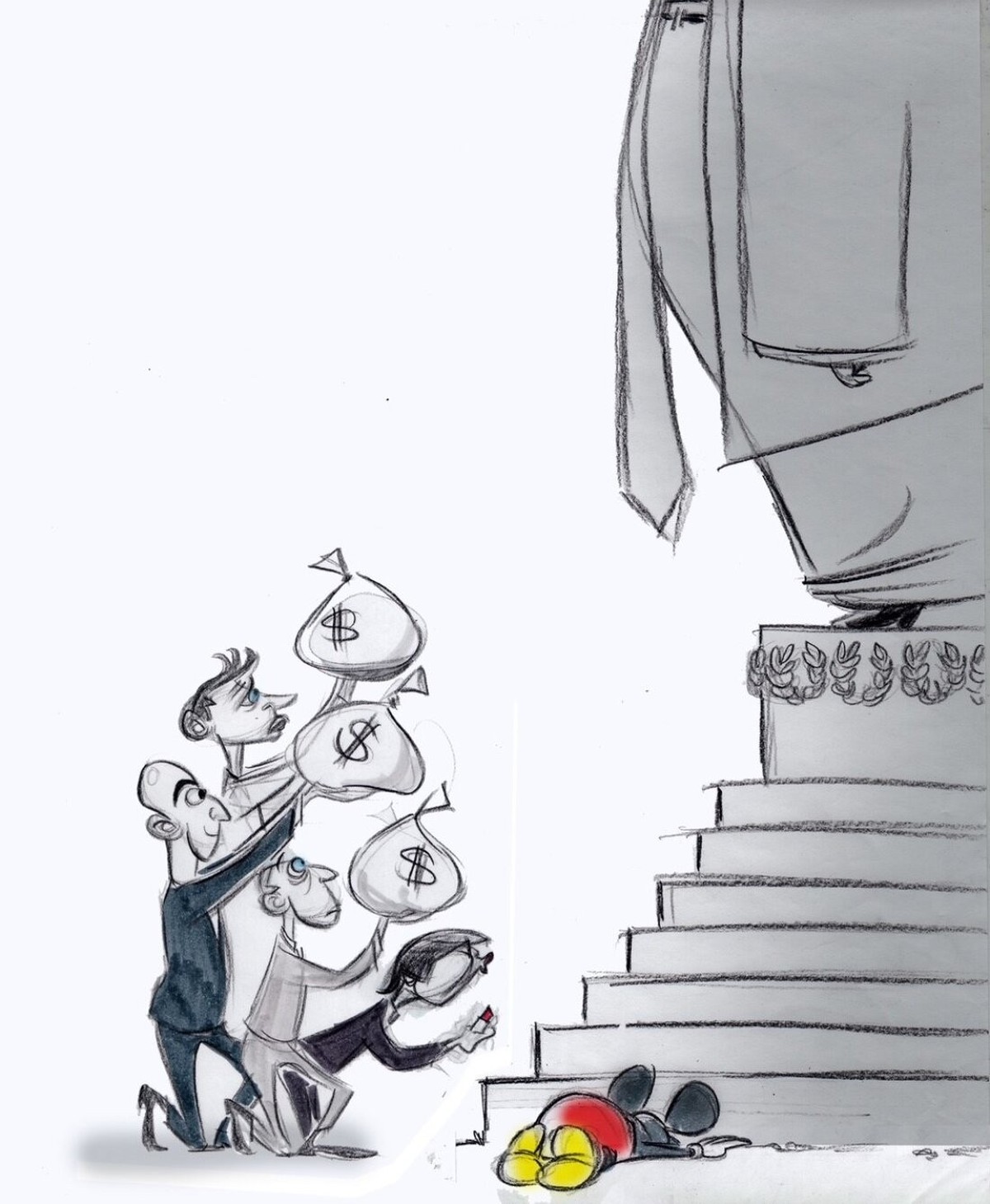 Die Washington-Post-Karrikatur von Ann Telnaes