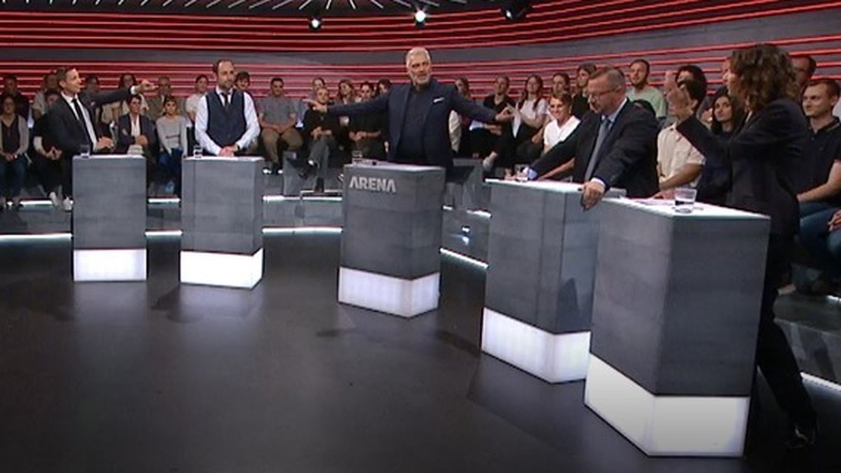 In der «Arena» ging es heiss zu und her.