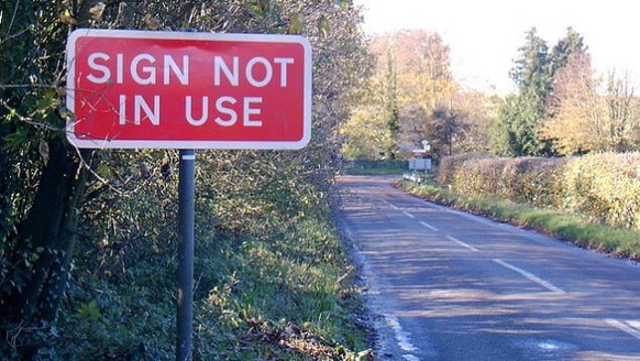 Funny Road Signs https://www.defensivedriving.org/dmv-handbook/29-unusual-road-signs/