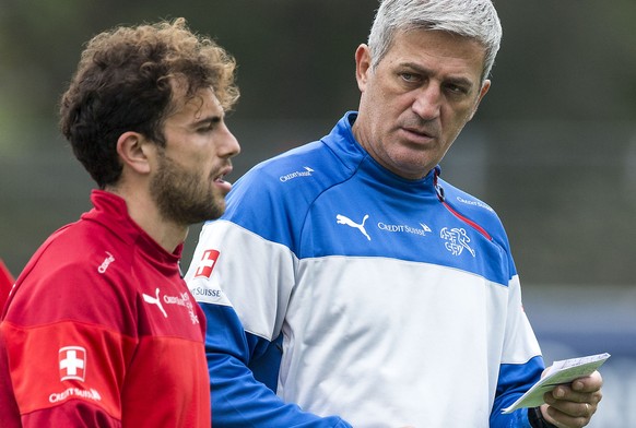 Nati-Trainer Vladimir Petkovic hält grosse Stücke auf Admir Mehmedi.