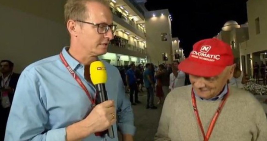 Lauda macht vor laufender Kamera mit RTL Schluss.&nbsp;