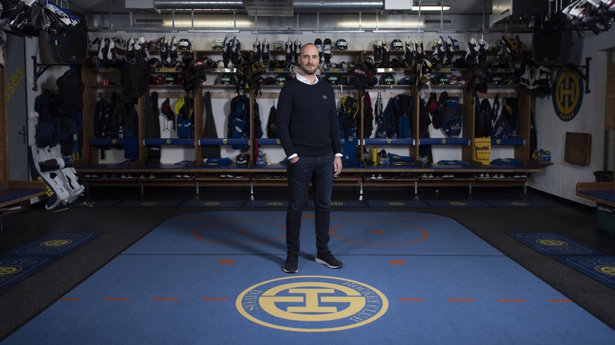 ZUM BEGINN DER NATIONAL LEAGUE SAISON 2019/20 AM FREITAG, 13. SEPTEMBER 2019, STELLEN WIR IHNEN FOLGENDE PORTRAITS VON CHRISTIAN WOHLWEND, HEADCOACH HC DAVOS, ZUR VERFUEGUNG --- Christian Wohlwend, He ...