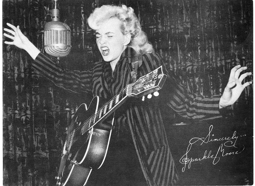 sparkle moore rockabilly sängerin 1950er musik rock&#039;n&#039;roll http://sparklemoore.net/