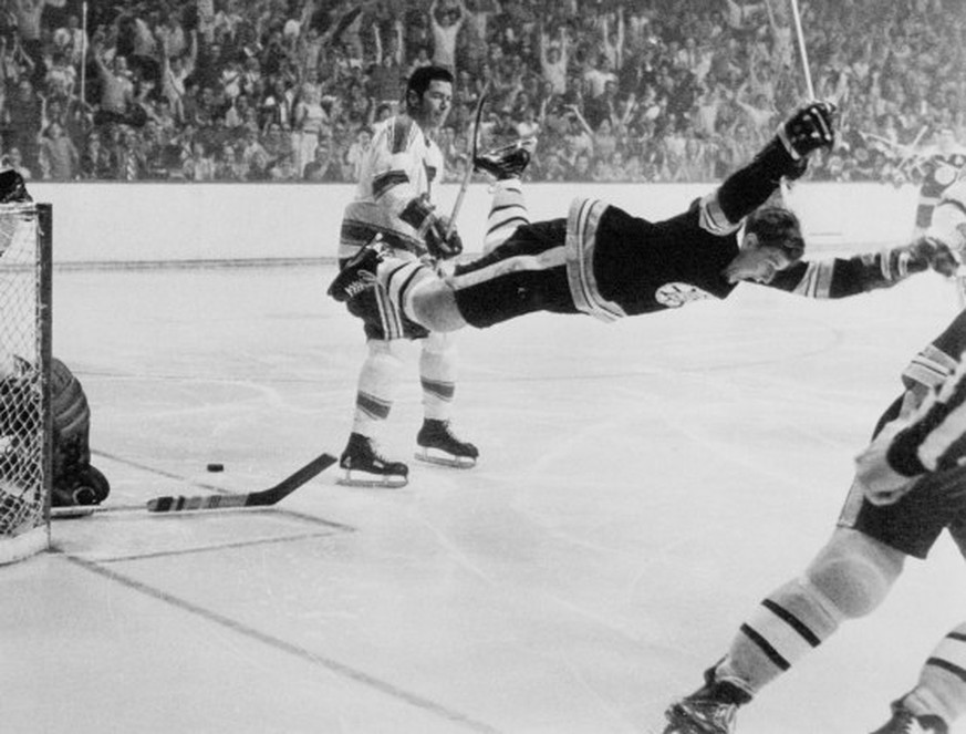 Bobby Orr entscheidet mit dem «Flying Goal» den Stanley-Cup-Final