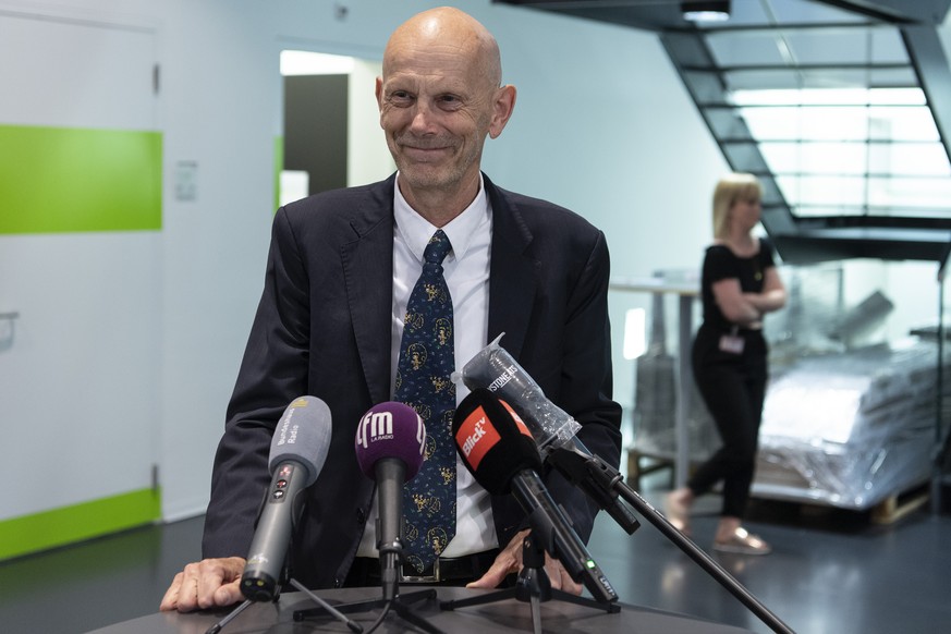 Daniel Koch, Delegierter des Bundesamt fuer Gesundheit, BAG, fuer die Coronavirus Pandemie Covid-19, verabschiedet sich von den Medien und wird pensioniert, am Donnerstag, 28. Mai 2020, in Bern. (KEYS ...