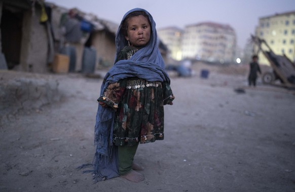 Ein Mädchen in Kabul, Afghanistan: Momentan der schlimmste humanitäre Krisenherd der Welt.