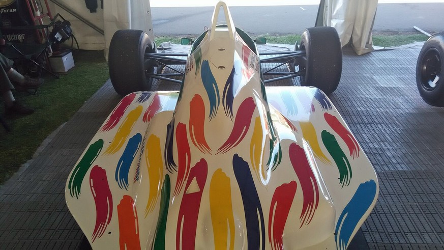 wikicommons Benetton B186 BMW Formula 1 formula