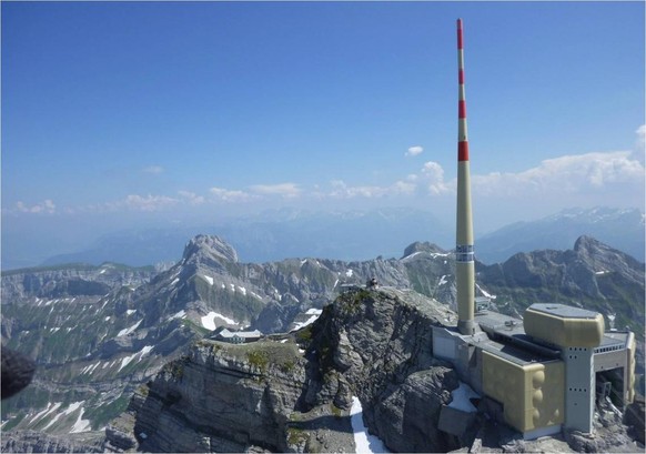 Forscher installieren auf dem Säntis eine Blitzkanone – ein Superlaser.