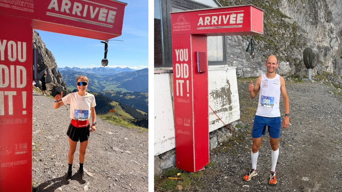 Axelle Genoud et Jonathan Schmidt ont affolé le chrono cet été.