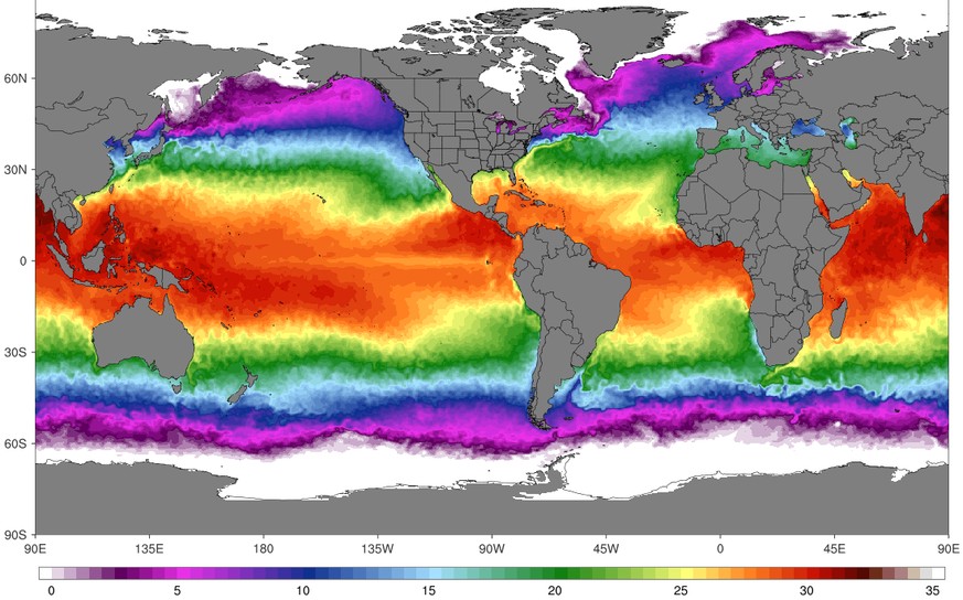 Ozean-Temperaturen erreichen Allzeitrekorde, 3. Mai 2023