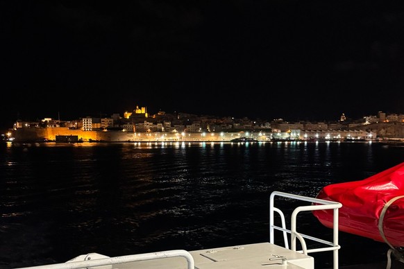 Das Ziel: der Hafen von Maltas Hauptstadt Valletta.