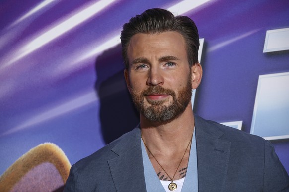 Chris Evans poses for photographers upon arrival for the premiere of the film &#039;Lightyear&#039; in London, Monday, June 13, 2022. (Photo by Joel C Ryan/Invision/AP)
Chris Evans