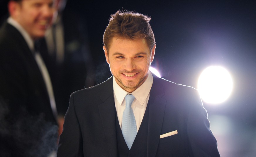 So sah Stan Wawrinka gestern Abend aus. Nach der Party würdest du ihn heute früh nicht mehr erkennen.