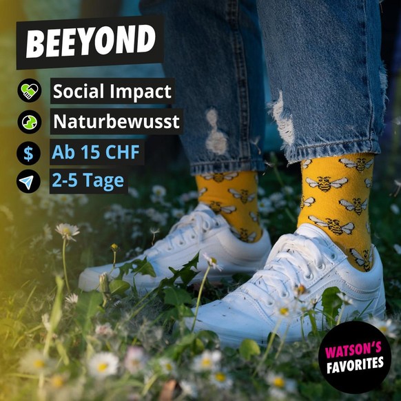 Die Swarm Socks von Beeyond.