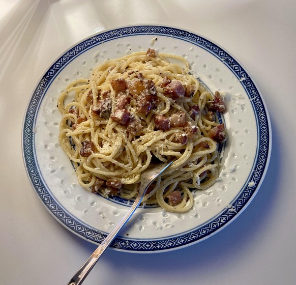 pasta alla gricia amatriciana lazio guanciale pecorino essen food italien rom kochen
