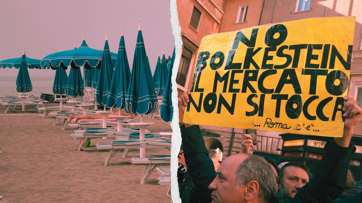 Suite à la directive Bolkestein et à la réforme des concessions de plages en Italie, les exploitants de lidos expriment leur opposition et craignent une remise en concurrence de leurs établissements.