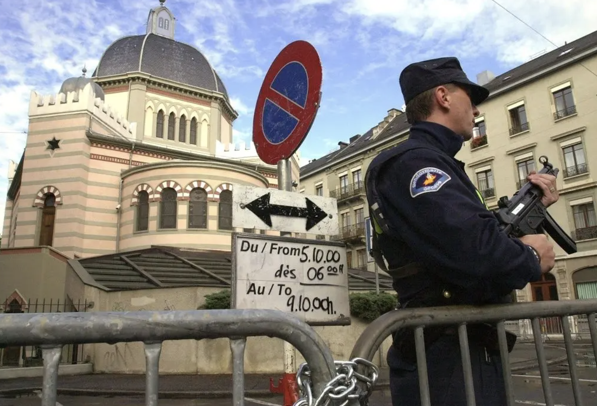 synagogue Genève Suisse gendarmerie