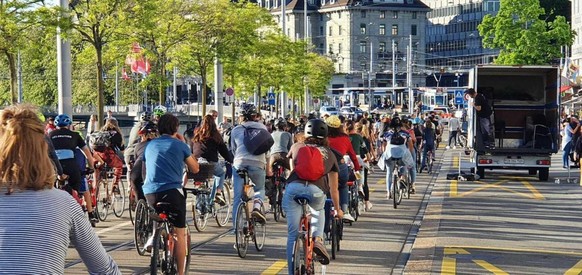 Critical Mass Zürich Mai 2021